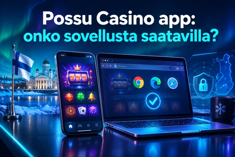 Possu Casino app: onko sovellusta saatavilla?