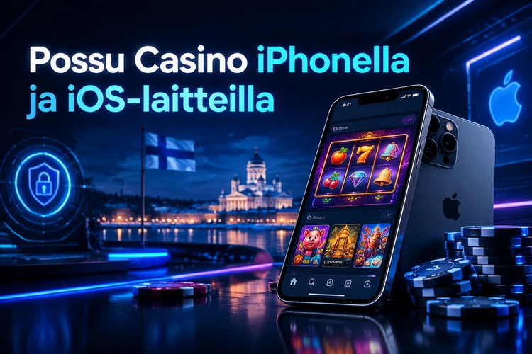 Possu Casino iPhonella ja iOS-laitteilla