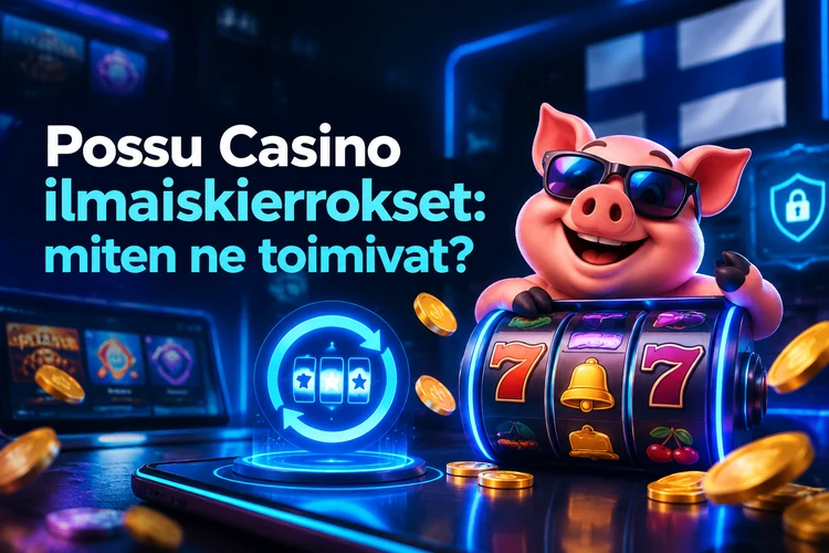 Possu Casino ilmaiskierrokset: miten ne toimivat?