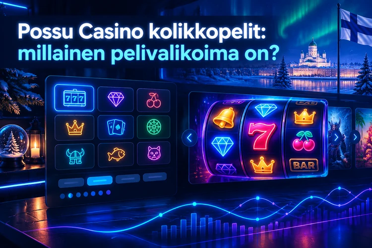 Possu Casino kolikkopelit: millainen pelivalikoima on?