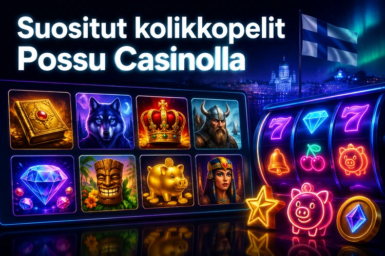 Suositut kolikkopelit Possu Casinolla